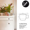 CAPACITEA Vary Coffee Ceramic Mug Black and White 320ml 12oz