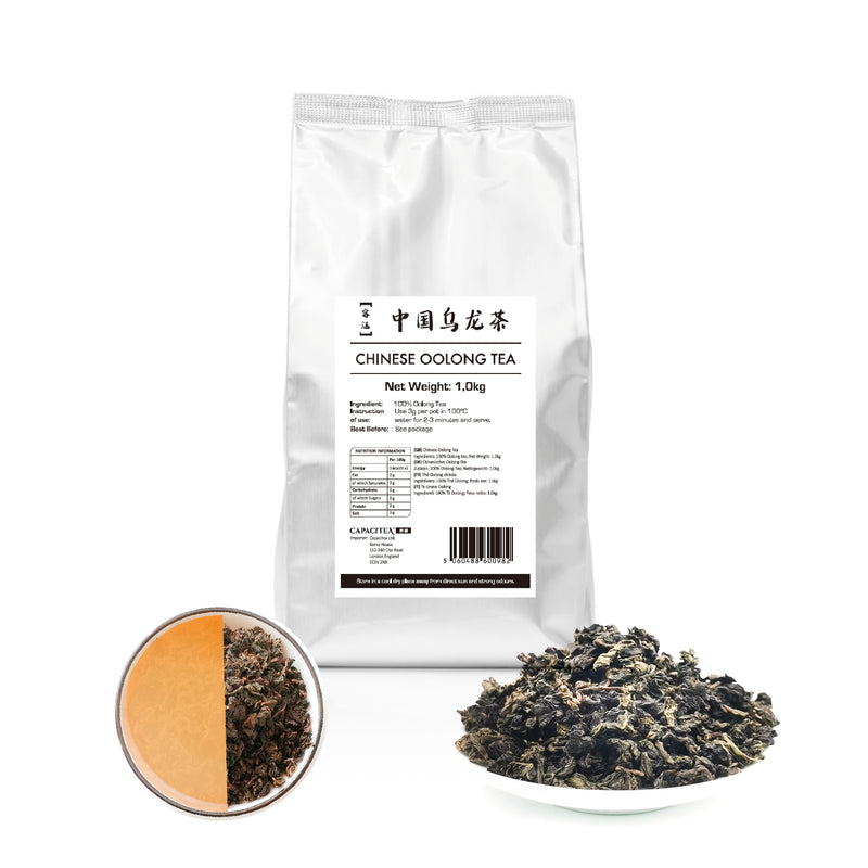 Capacitea Organic FUJIAN Loose Leaf Chinese Oolong Tea  Catering - 1.0kg